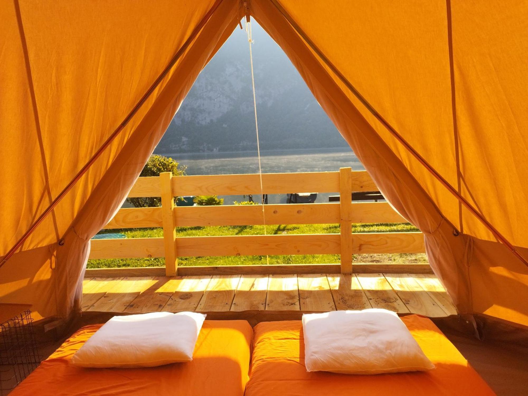 Camping Le Hameau Des Pecheurs Hotell Novalaise Exteriör bild