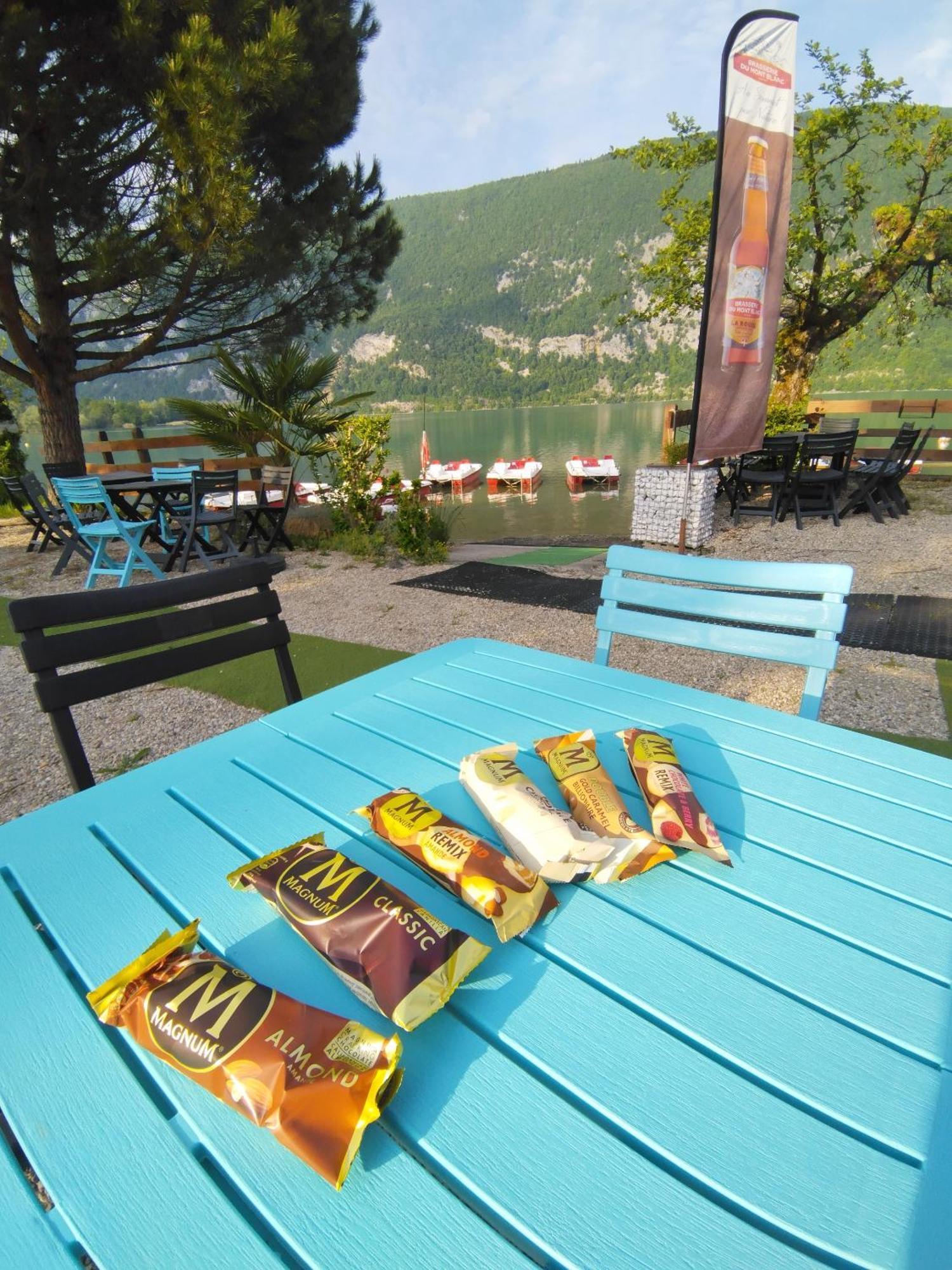 Camping Le Hameau Des Pecheurs Hotell Novalaise Exteriör bild