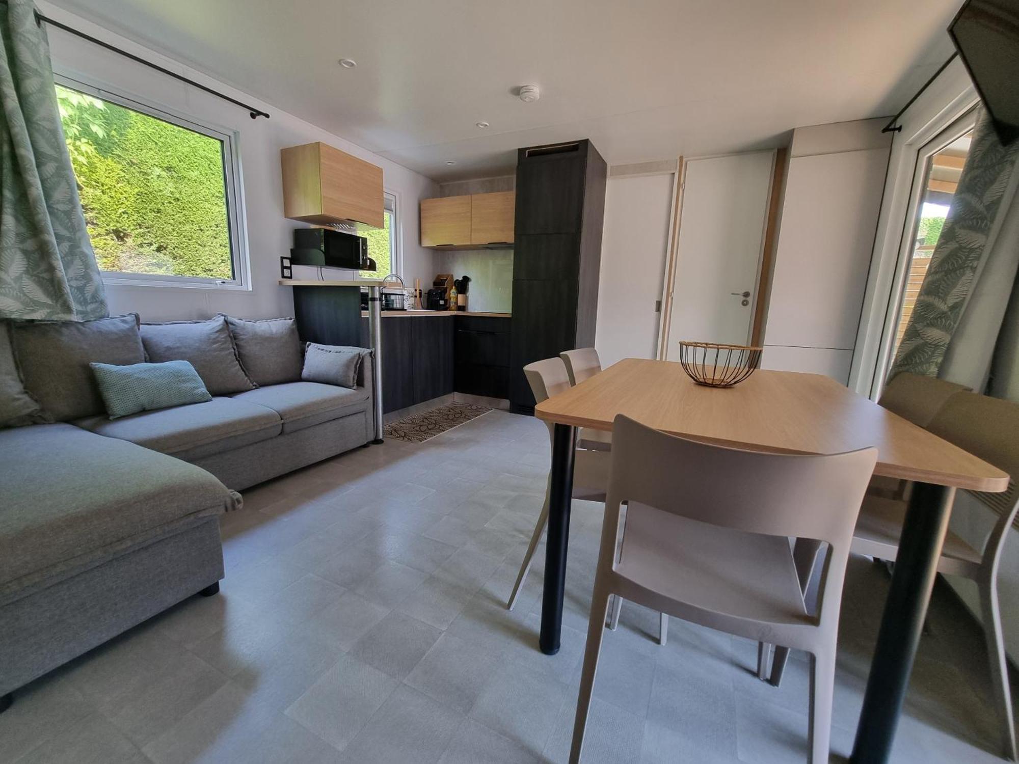 Camping Le Hameau Des Pecheurs Hotell Novalaise Rum bild