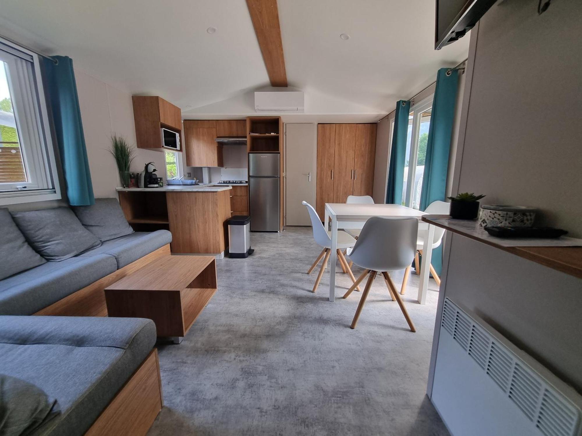 Camping Le Hameau Des Pecheurs Hotell Novalaise Rum bild