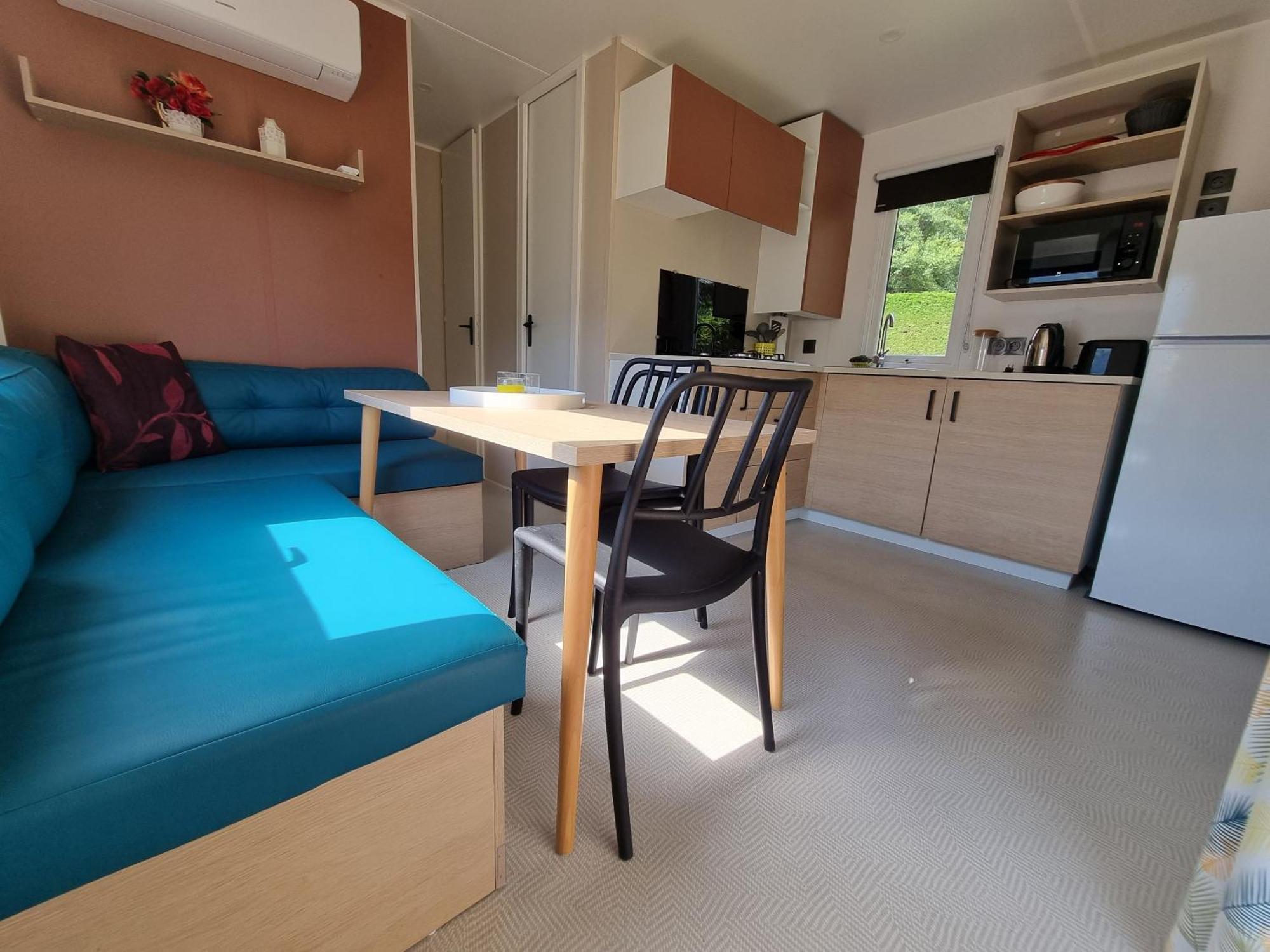 Camping Le Hameau Des Pecheurs Hotell Novalaise Rum bild