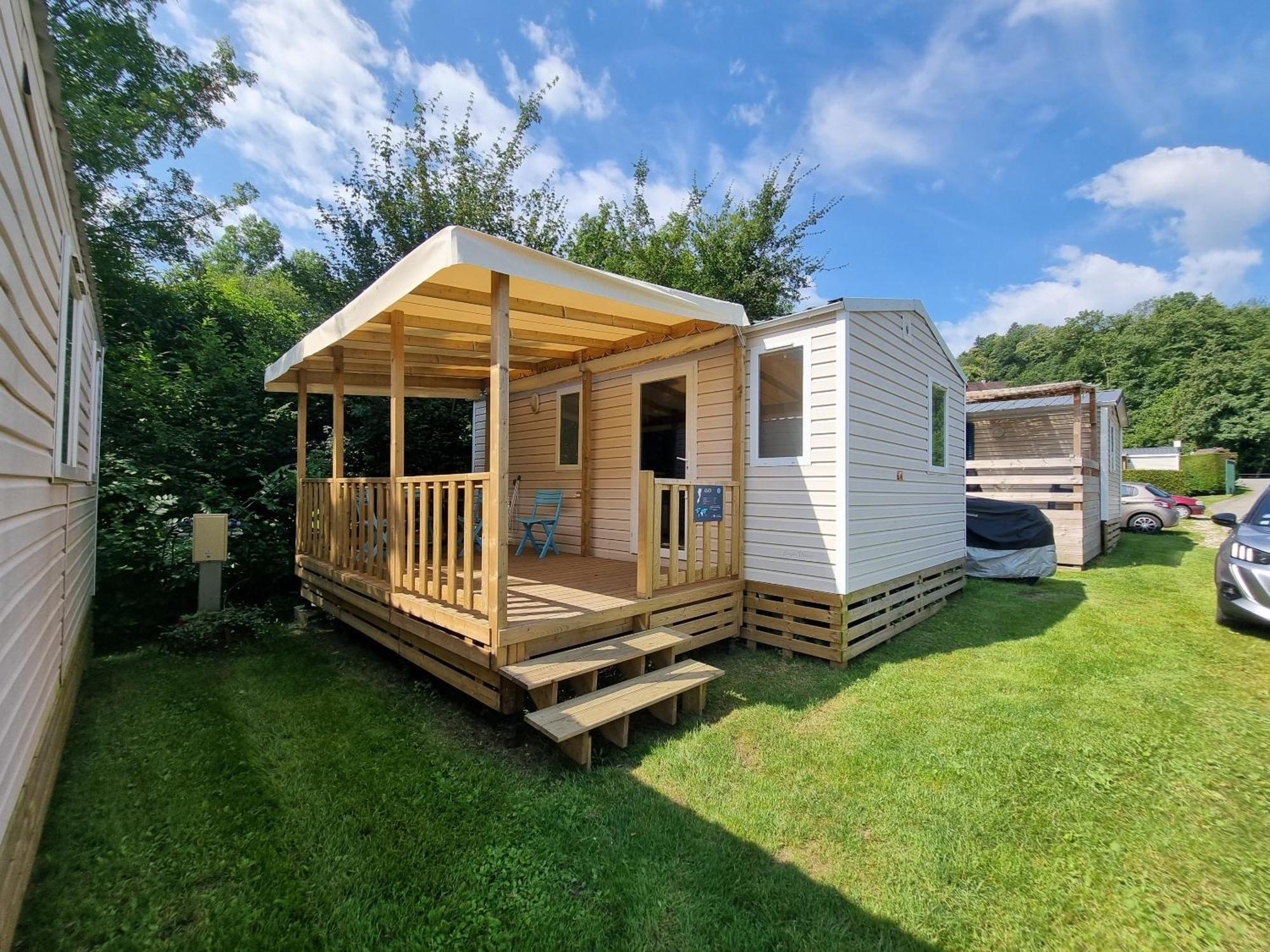 Camping Le Hameau Des Pecheurs Hotell Novalaise Rum bild